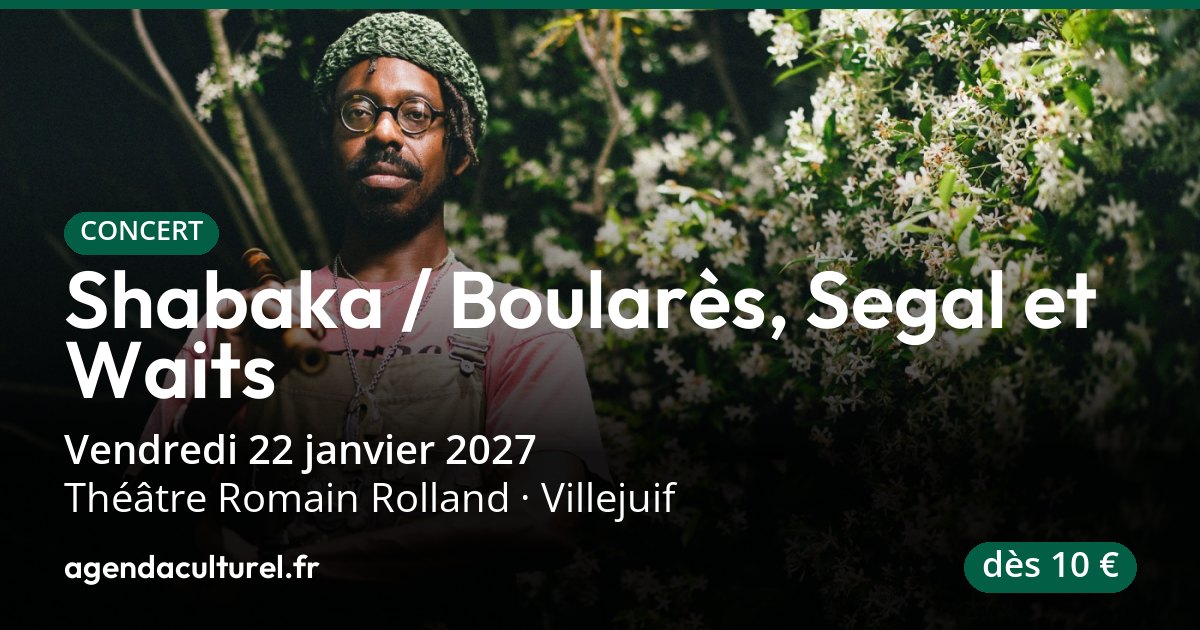 Concert de jazz Shabaka Hutchings à Villejuif le 22 janvier 2027
