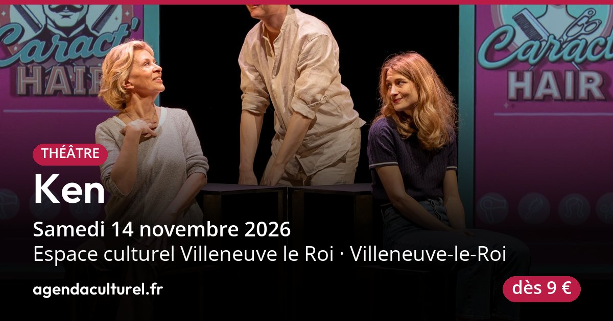 Ken à Villeneuve-le-Roi le 14 novembre 2026