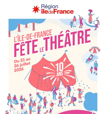 L’Île-de-France fête le théâtre 2026 affiche