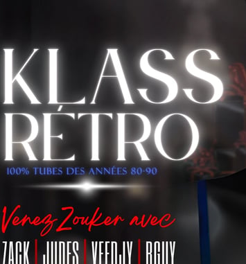Clubbing Klass Rétro 8ème Édition en Bleu et Blanc