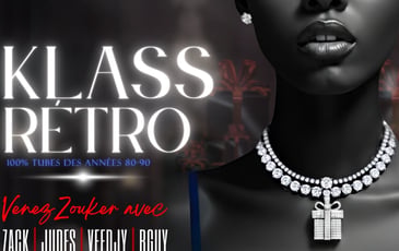 Clubbing Klass Rétro 8ème Édition en Bleu et Blanc