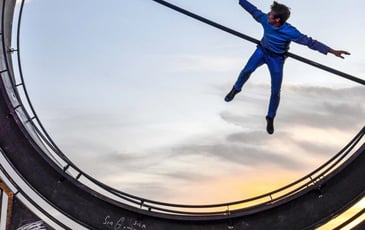Perceptions - Cirque en plein air par la compagnie Bivouac
