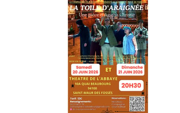 La toile d'araignée - d'Agathata Christie - Cie Vilain Défaut