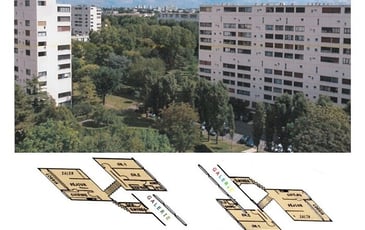 La Peupleraie : patrimoine remarquable du XXème siècle