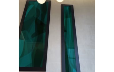 Trois œuvres de plus de trois mètres signées Guillaume Bottazzi