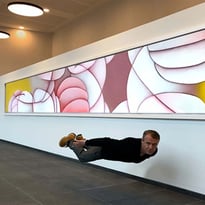 Tableau solaire de 10 mètres de long signé Guillaume Bottazzi à découvrir Alfortville