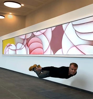 Tableau solaire de 10 mètres de long signé Guillaume Bottazzi à découvrir Alfortville
