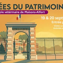 Visite guidée de la bibliothèque de l'École nationale vétérinaire de Maisons-Alfort
