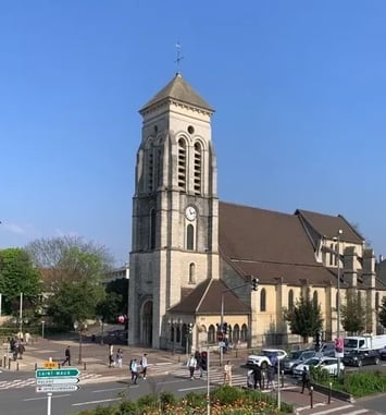 L'église Saint-Christophe de Créteil