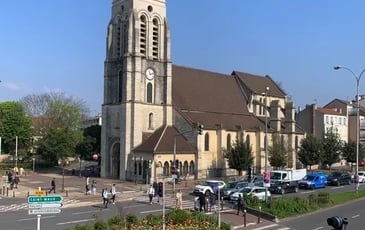 L'église Saint-Christophe de Créteil