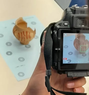 Les méthodes de l'archéologie : atelier photogrammétrie