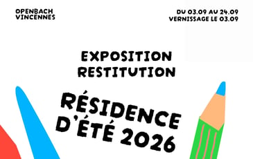 Exposition restitution - Résidence d'été