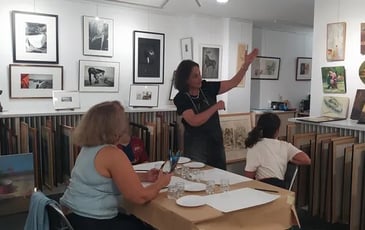 Ateliers de pratique artistique et visite de l'Artothèque de Paris Est Marne et Bois