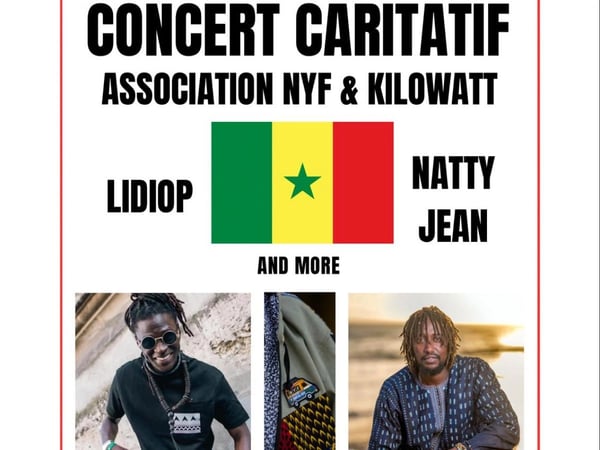 Concert Tous Unis Pour le Sénégal : Lidiop + Natty Jean + Guests