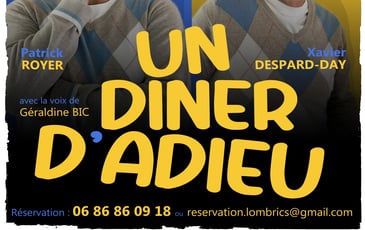 Un dîner d’adieu - Cie théâtrale Les Lombrics