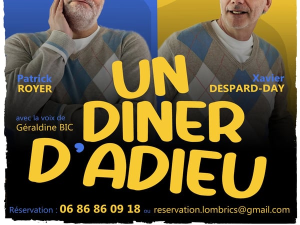 Un dîner d’adieu - Cie théâtrale Les Lombrics