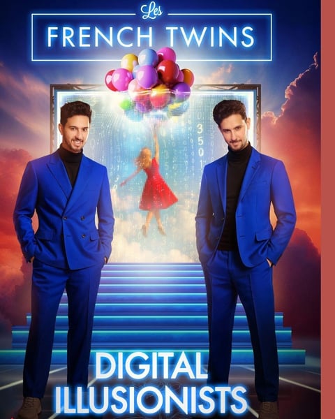 Les French Twins dans Digital Illusionists